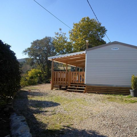 Stacaravan 5 personen - Cottage Espace A - 2 slaapkamers - 4/5 slaapplaatsen