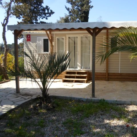 Stacaravan 6 personen - Cottage A - 3 slaapkamers - 6 personen