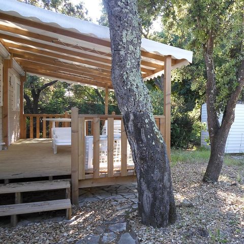 Stacaravan 6 personen - Cottage A - 3 slaapkamers - 6 personen
