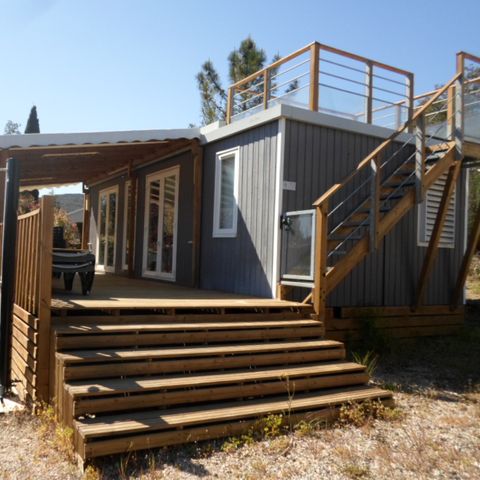 Stacaravan 4 personen - Privilège Solarium - 2 Slaapkamers - 4 Slaapplaatsen