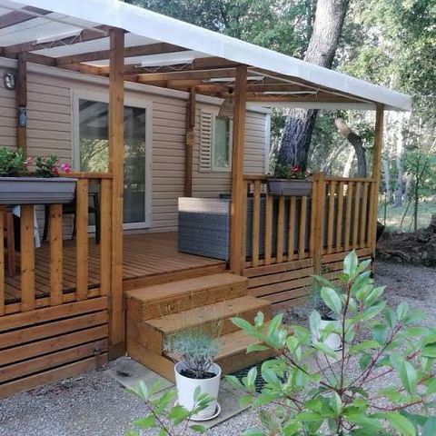 Stacaravan 4 personen - Stacaravan Confort 34m² - eigenaar-bewoner- 2 kamers