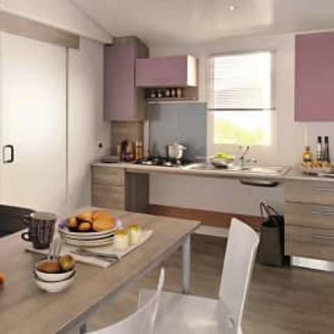 Stacaravan 5 personen - Huisje 4/5p 2ch klim *** PMR