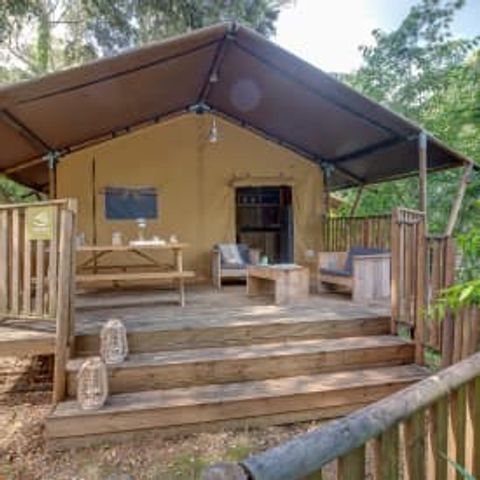 Safaritent 5 personen - Lodge Safari 5p 2bed ****