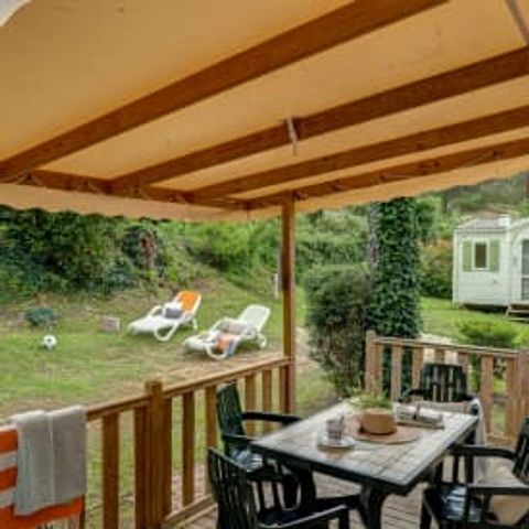 Stacaravan 4 personen - Cottage 4p 2ch ** (in het Frans)