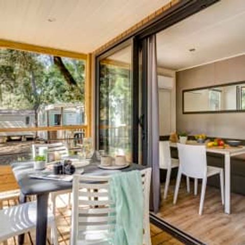 Stacaravan 4 personen - Cottage 4p 2ch airco ****