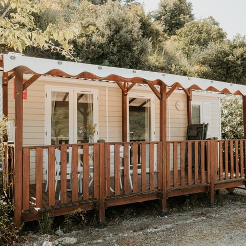 Stacaravan 4 personen - comfort 4 personen (2 slaapkamers)