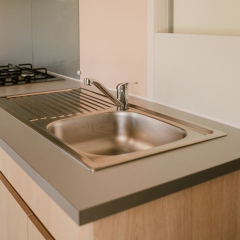Stacaravan 4 personen - comfort 4 personen (2 slaapkamers)