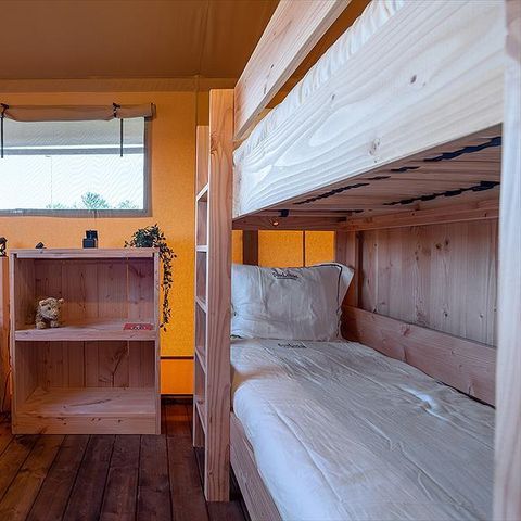 Tent van canvas en hout 5 personen - SunLodge Taiga