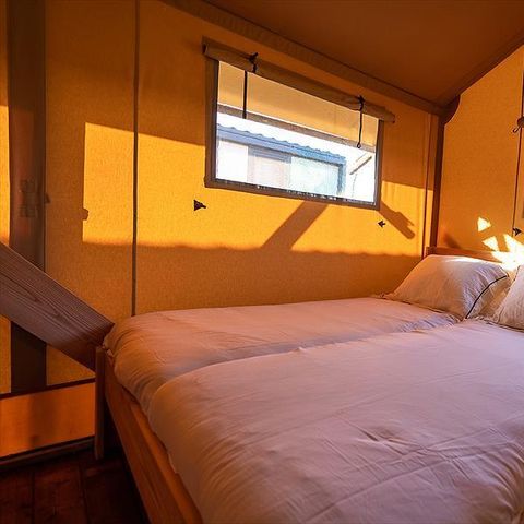 Tent van canvas en hout 5 personen - SunLodge Taiga