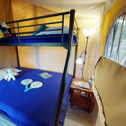 Safaritent 4 personen - Eco Lodge Verdon - 34m² - 2 kamers (zonder badkamer)
