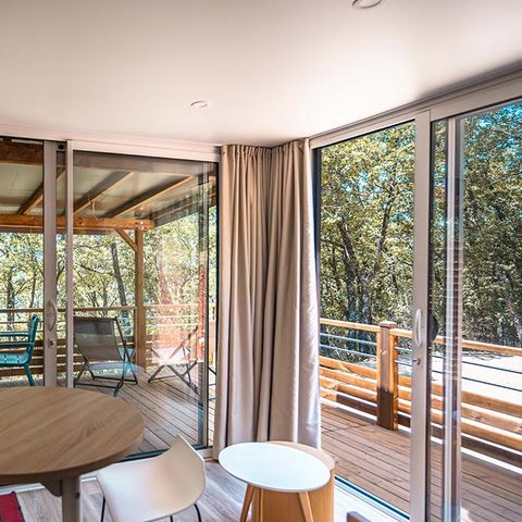 Stacaravan 2 personen - Key Westotel 2 pers. A/C + Lakens en handdoeken inbegrepen