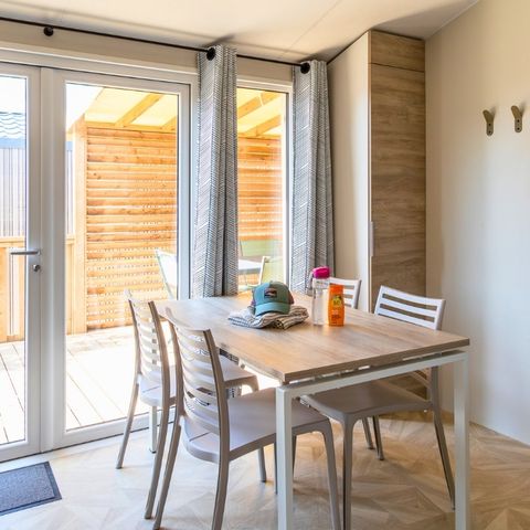 Stacaravan 6 personen - 6-persoons Premium stacaravan