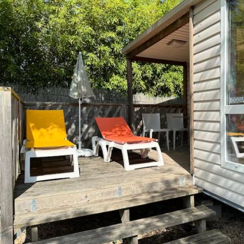 Stacaravan 4 personen - Gezellige stacaravan 3 kamers 4 personen Airconditioning + TV