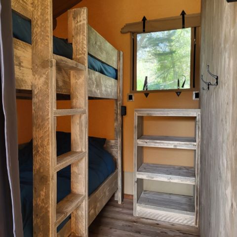 Safaritent 4 personen - Safaritent 4 met sanitair