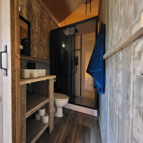 Safaritent 4 personen - Safaritent 4 met sanitair