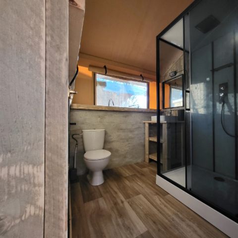 Safaritent 6 personen - Safaritent 6 met sanitair