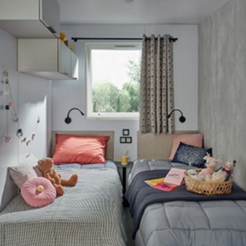 Stacaravan 4 personen - Confort+ - 2 slaapkamers - PRM