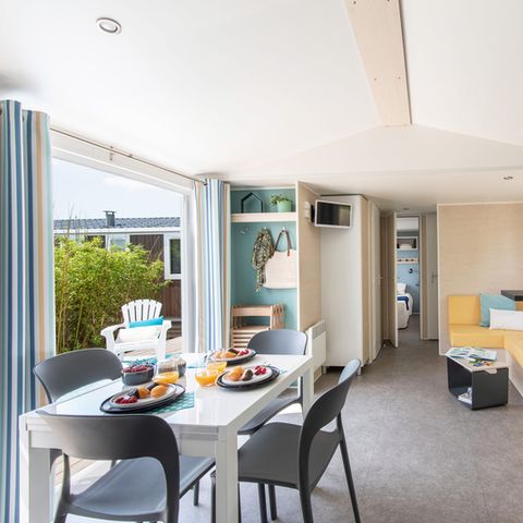Stacaravan 8 personen - Premium - 4 slaapkamers