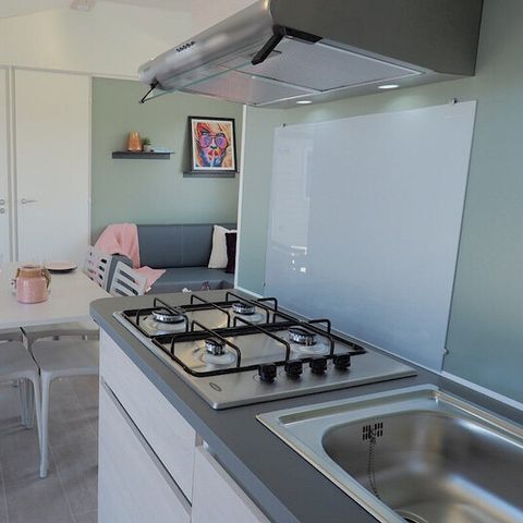 Stacaravan 4 personen - Premium - 2 slaapkamers