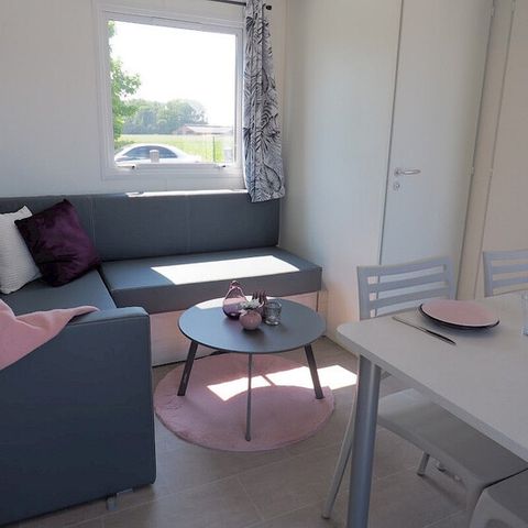 Stacaravan 4 personen - Klassiek 2 slaapkamers 4 personen