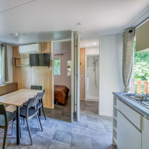 Stacaravan 6 personen - Comfort - 3 Slaapkamers