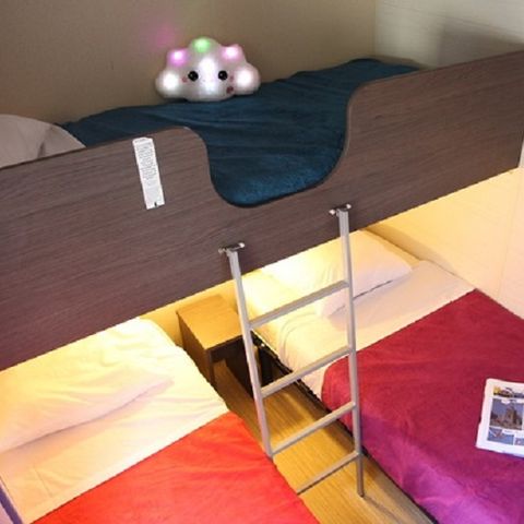 Stacaravan 6 personen - Klassieke - 2 slaapkamers - 4 personen