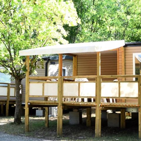 Stacaravan 6 personen - Stacaravan Montana Confort 3 Kamers 4/6 Personen Airconditioning + TV