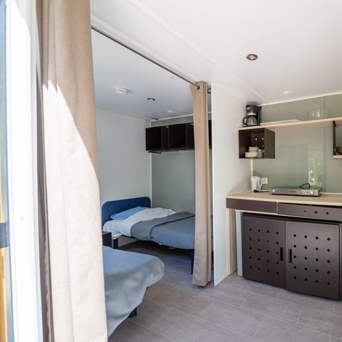 LODGE 4 personen - Ciela Mobilodge - 2 slaapkamers (geen badkamer)