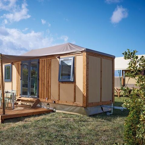Lodge 4 personen - Ciela Mobilodge - 2 slaapkamers (geen badkamer)