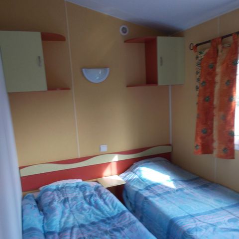 Stacaravan 6 personen - 3 slaapkamers