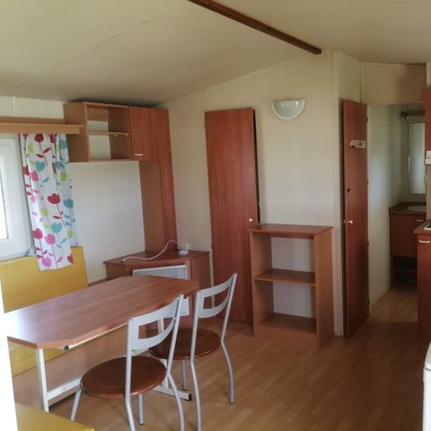 Stacaravan 4 personen - 2 slaapkamers 27m2