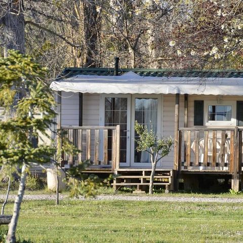 Stacaravan 4 personen - 2 slaapkamers 21m2