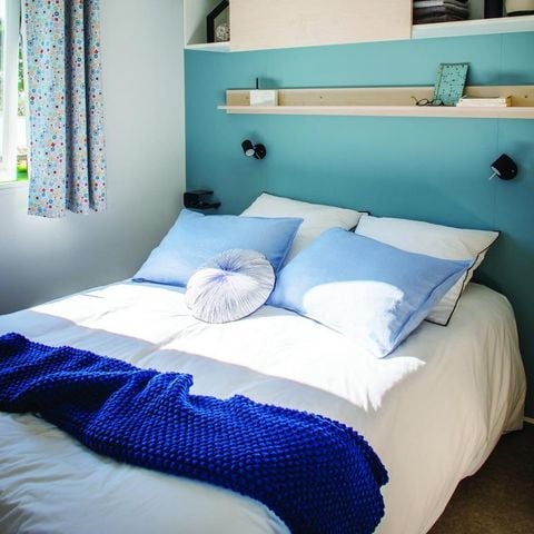 Stacaravan 6 personen - Home-Flower Premium 30m² (3 kamers) + 16m² overdekt terras