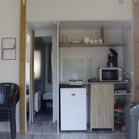 Stacaravan 4 personen - Rapid home Standard 20m² (2 slaapkamers, max 3 volwassenen + 1 klein kind) zonder sanitair