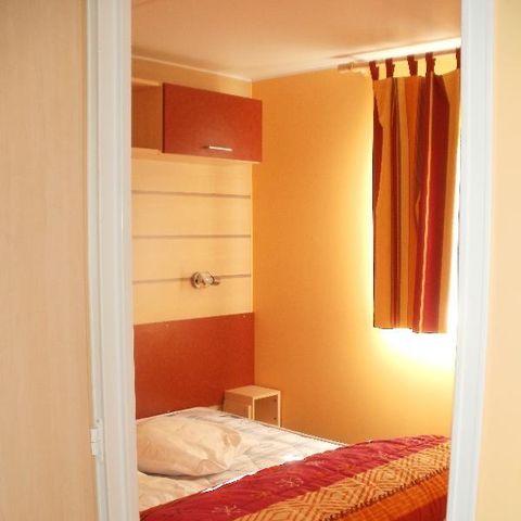 Stacaravan 6 personen - Comfort 30m² (3 kamers) + 10m² overdekt terras