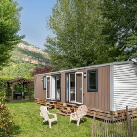 Stacaravan 6 personen - Cottage Pouncho 6p 3ch 2sdb **** airconditioning