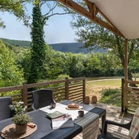 Stacaravan 4 personen - Cottage Dourbie 4p 2bed 1bad **** airconditioning