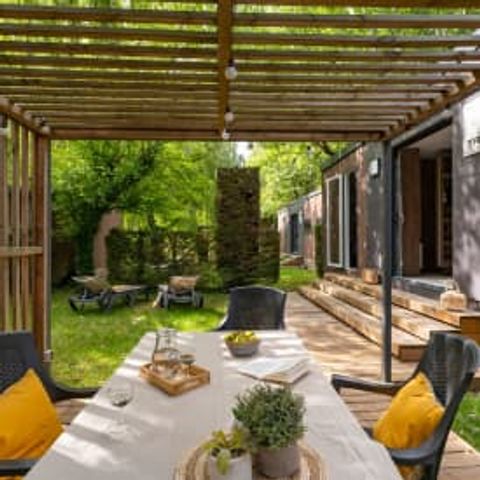 Stacaravan 4 personen - Cottage Taos 4p 2bed 2bad Premium airconditioning