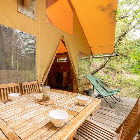 Safaritent 5 personen - Cabane
