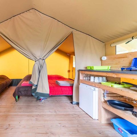 Safaritent 4 personen - Baroudeur (zonder eigen badkamer)
