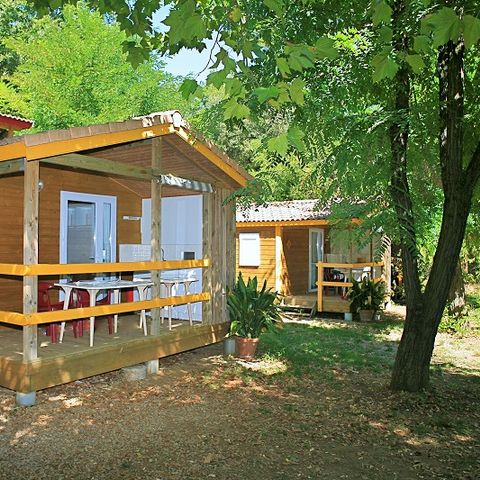 Chalet 5 personen - SUPER ECO (Zonder sanitair)