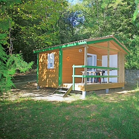Chalet 5 personen - SUPER ECO (Zonder sanitair)