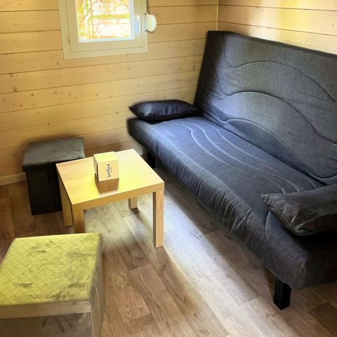 Chalet 4 personen - Eco Cabin 2/4 Pers. 10m² + 6m².