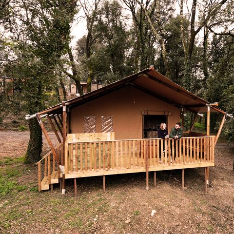 Safaritent 5 personen - Lodge Prestige Plus Tent 2 Slaapkamers - 5 Pers