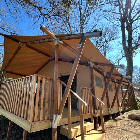 Safaritent 5 personen - Lodge Prestige Plus Tent 2 Slaapkamers - 5 Pers