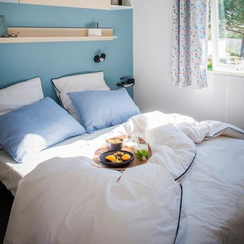 Stacaravan 3 personen - Stacaravan Classique 1 slaapkamer + Terras - 2 personen + 1 kind -10 jaar