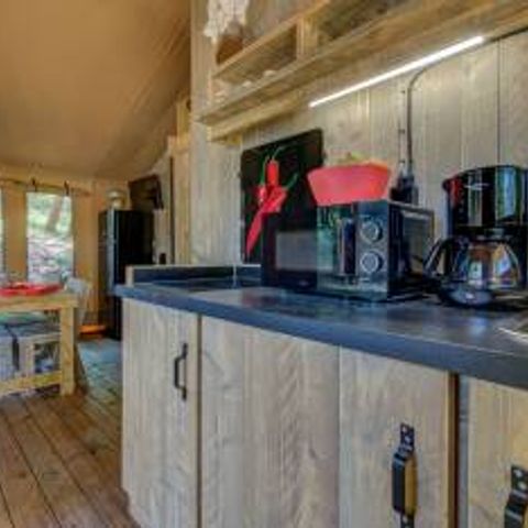 Safaritent 4 personen - Lodge Prémium 4 personen