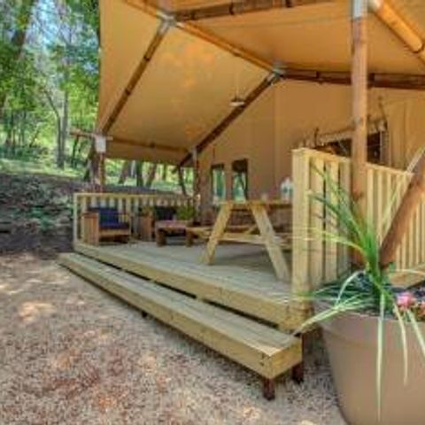 Safaritent 4 personen - Lodge Prémium 4 personen