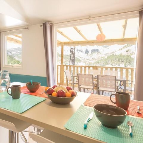 Stacaravan 6 personen - Ciela Privilège SPA - 3 slaapkamers