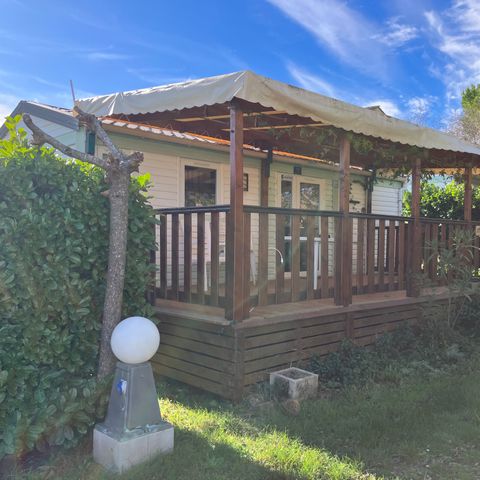 Stacaravan 4 personen - Stacaravan 24 tot 26 m2, 2 slaapkamers